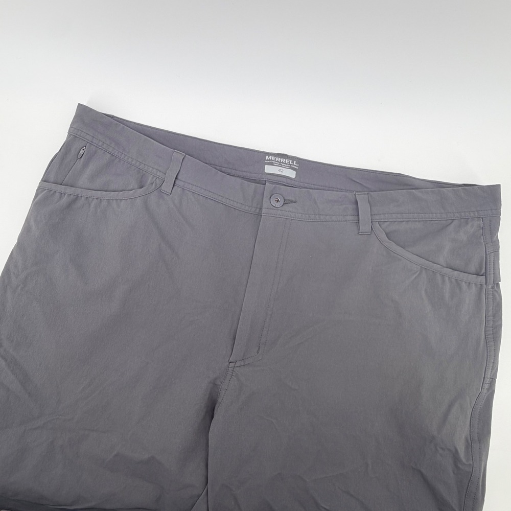 Merrell Hiking Pants Mens 42 Gray Nylon‎ Spandex Stretch Technical Outdoor Trail
